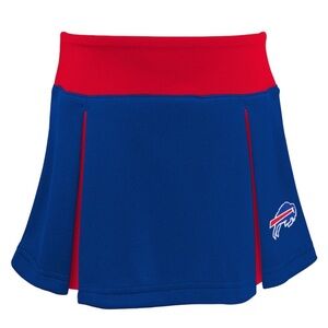 Girls Youth Buffalo Bills Royal Spirit Cheerleader Skirt Large 14